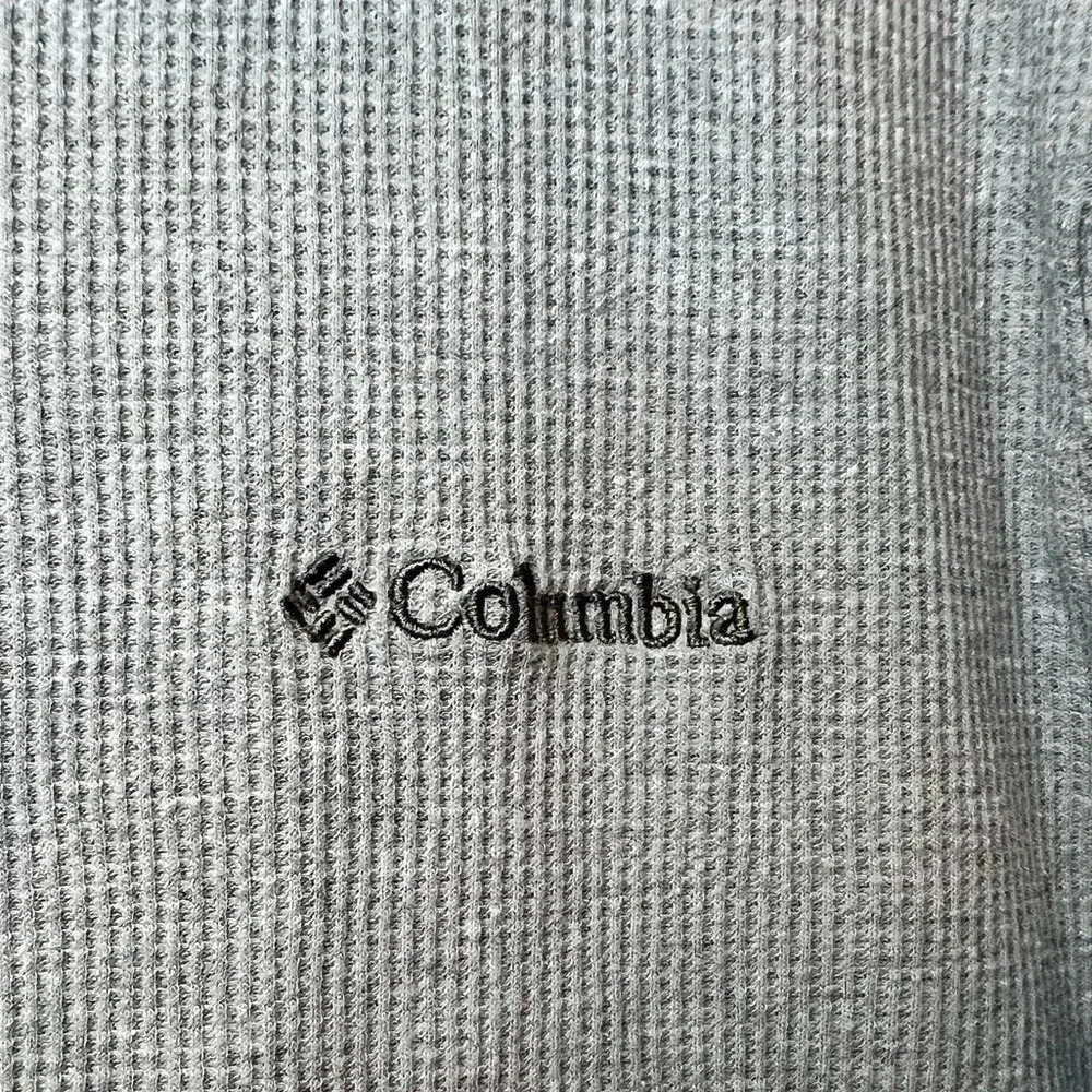Columbia Men's Pine Peak Waffle Cotton Blend Long Sleeve L - Picture 3 of 5